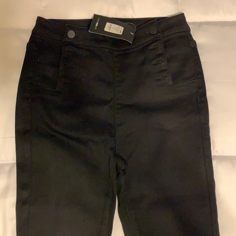 Fashion Nova Keep It Button Up Skinny Jeans